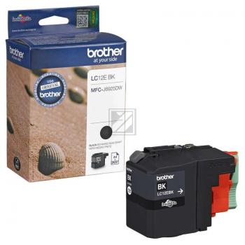 LC12EBK BROTHER MFC Tinte black 2400 Seiten