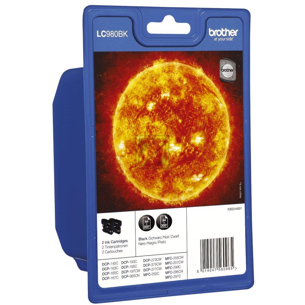 LC1280XLC BROTHER MFC Tinte cyan HC 1200 Seiten