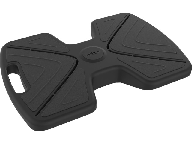 400095456 UNILUX Updown Fussstuetze schwarz 8cm
