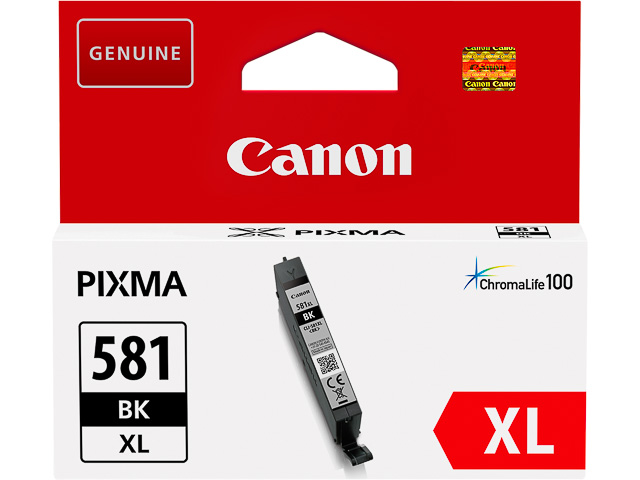 CLI581XLBK CANON TS6150 TINTE BLACK HC 2052C001 Nr.581 8,3ml hohe Kapazitaet