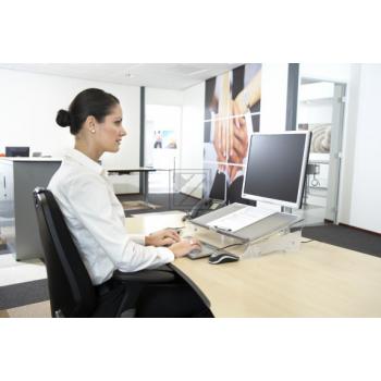 BNEFDESK640 BAKKER FlexDesk 640 Dokumentenhalter transparent