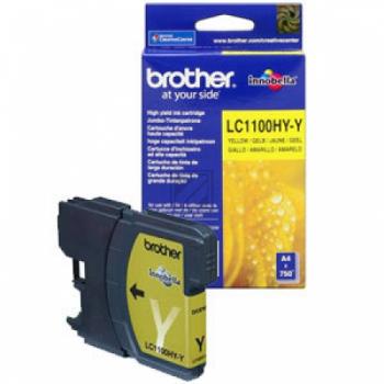 LC1100HYY BROTHER MFC Tinte yellow HC 750Seiten