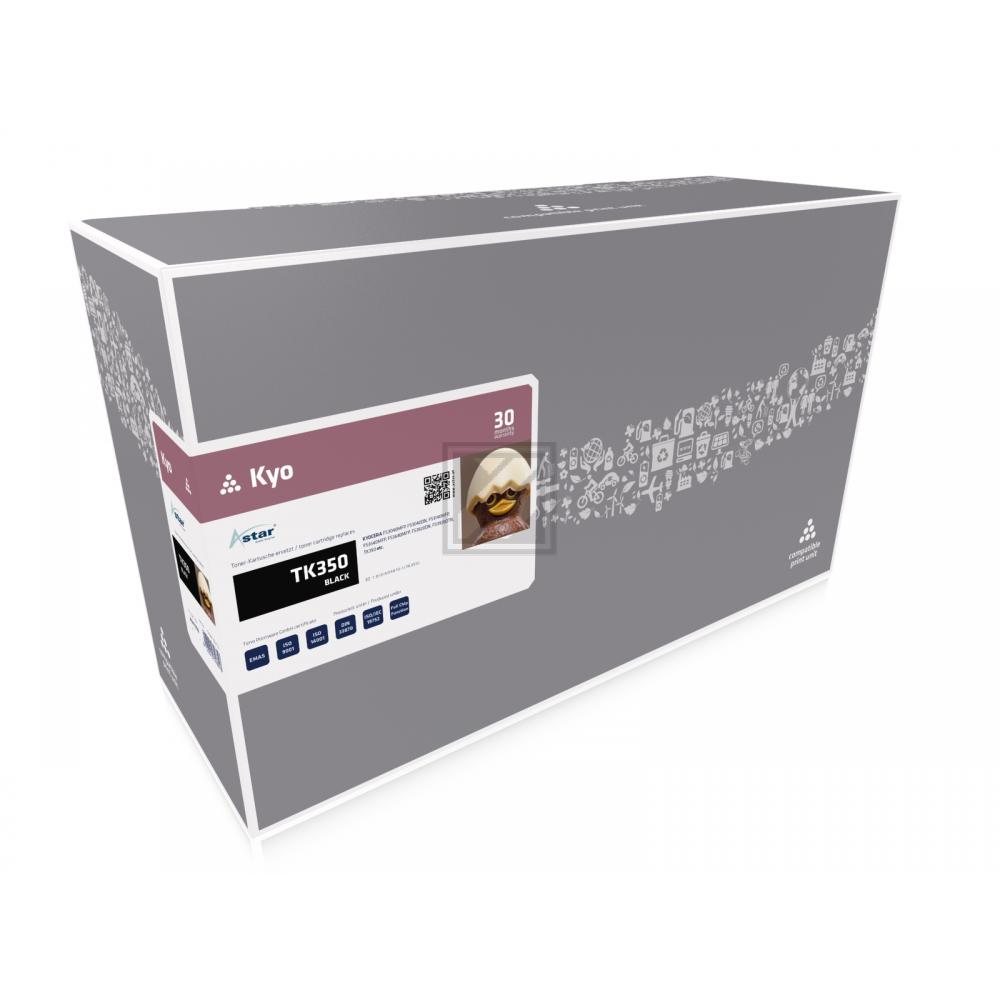 AS11350 ASTAR KYOCERA TK350 FS Toner black rebuilt 15.000Seiten Chip