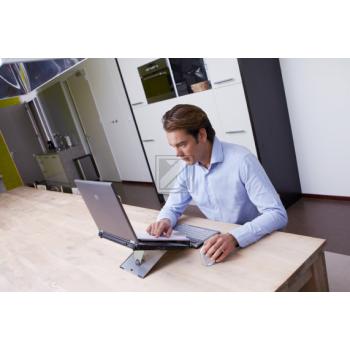 BNEQ260 BAKKER Ergo-Q 260 Notebookstaender mobil silber