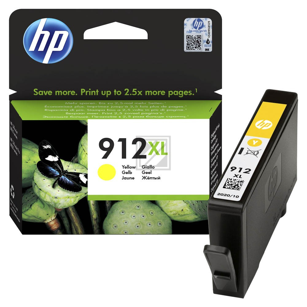 3YL83AE#BGX HP 912XL OJ Tinte yellow HC 700Seiten