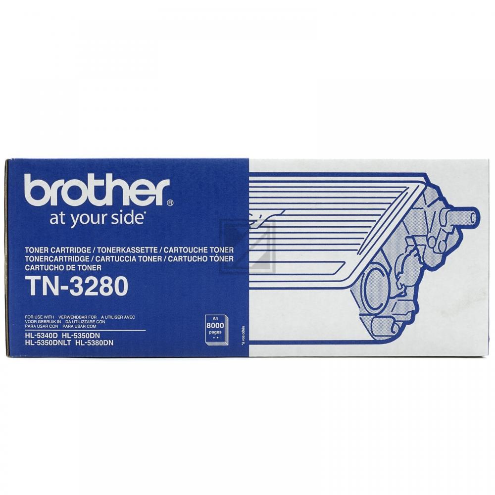 TN3280 BROTHER DCP Toner black HC 8000 Seiten