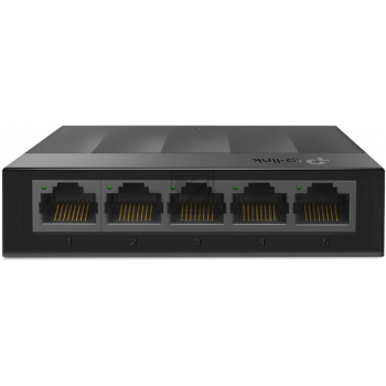 TP-LINK LITEWAVE LS1005G DESKTOP SWITCH Standalone 5xRJ45 anthrazit unmanaged
