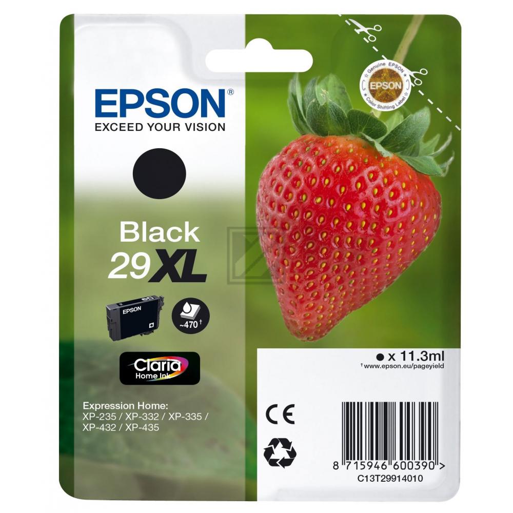 C13T29914012 EPSON XP Tinte black HC 470 Seiten 11,3ml