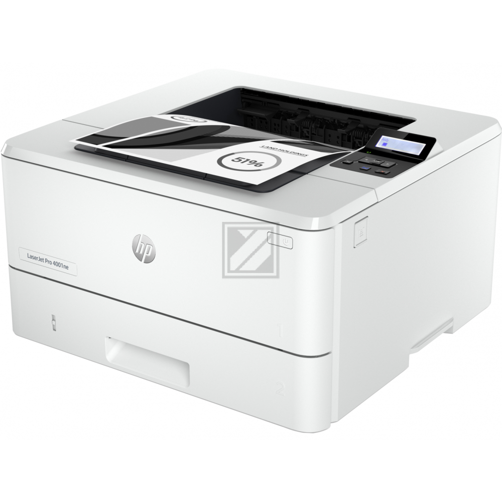 2Z606F#B19 HP LJ Pro 4002DW Laserdrucker mono A4 Apple Airprint LAN USB WLAN