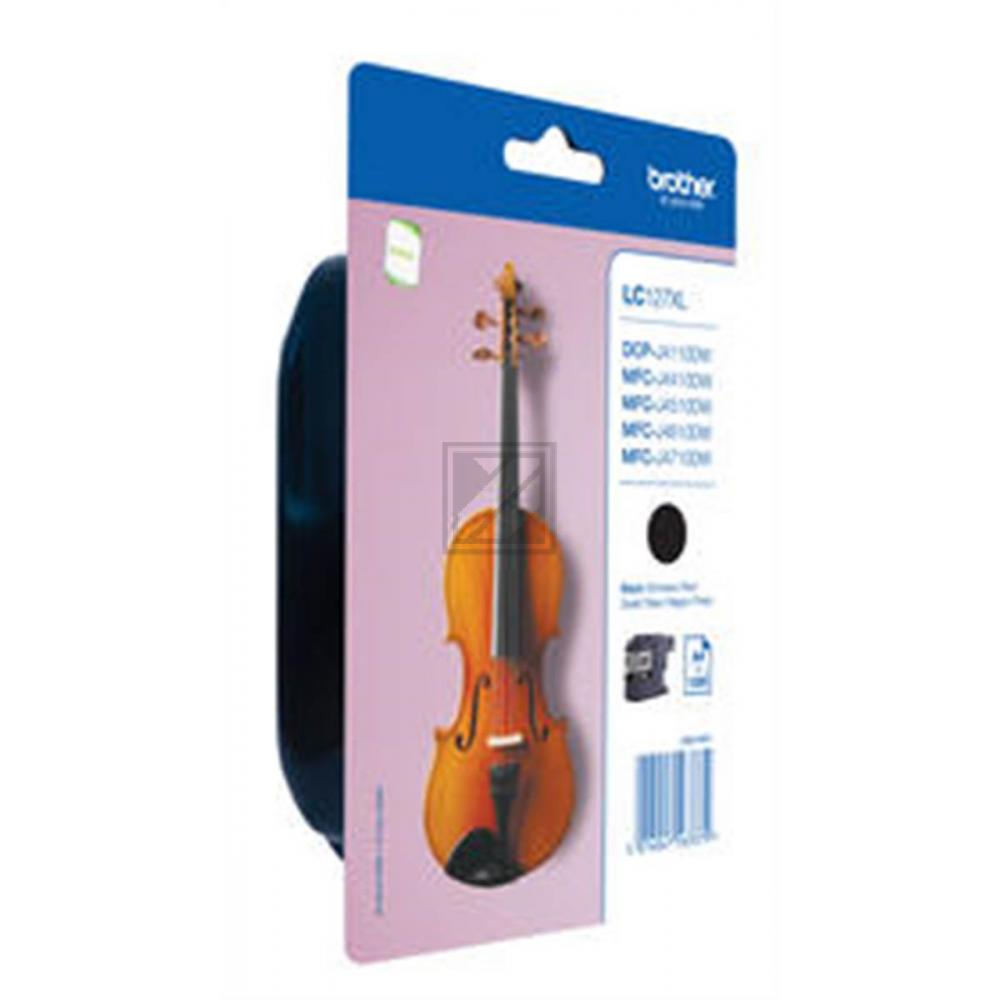 LC127XLBK BROTHER MFC Tinte black HC 1200Seiten