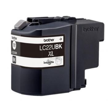 LC22UBK BROTHER MFC Tinte black 2400 Seiten
