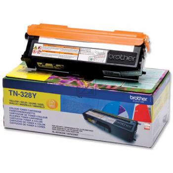 TN328Y BROTHER HL Toner yellow 6000 Seiten
