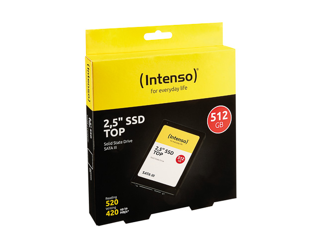 INTENSO 2.5 SSD SATA III TOP 512GB 3812450 intern