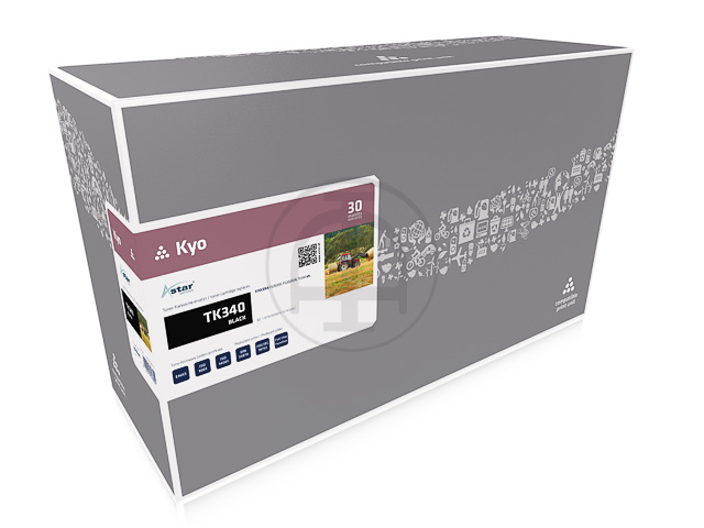 AS10340 ASTAR KYO. FS2020D TONER BLK TK340 12.000Seiten