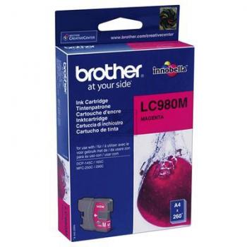 LC980M BROTHER DCP Tinte magenta 260 Seiten