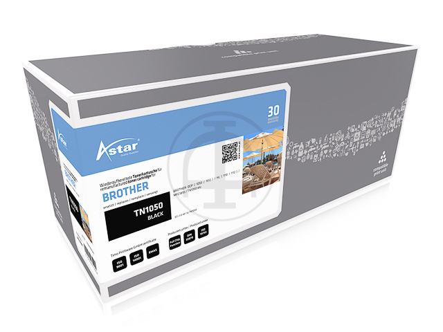 AS10501 ASTAR BRO. DCP1510 TONER BLK TN1050 1000Seiten