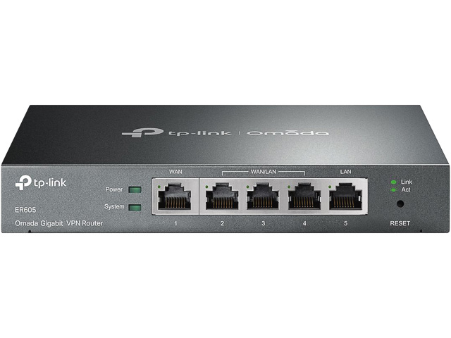 TP-LINK OMADA GIGABIT VPN ROUTER ER605 zentraliertes Cloud-Management