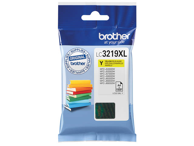 LC3219XLY BROTHER MFCJ6930DW TINTE YE HC 1500Seiten hohe Kapazitaet