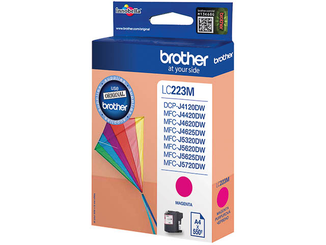 LC223M BROTHER MFCJ4420DW TINTE MAG ST 550Seiten Standard Kapazitaet