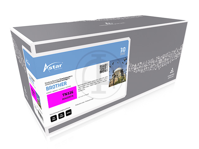 AS12326 ASTAR BRO. HLL8250 TONER MAG TN326M 3500Seiten