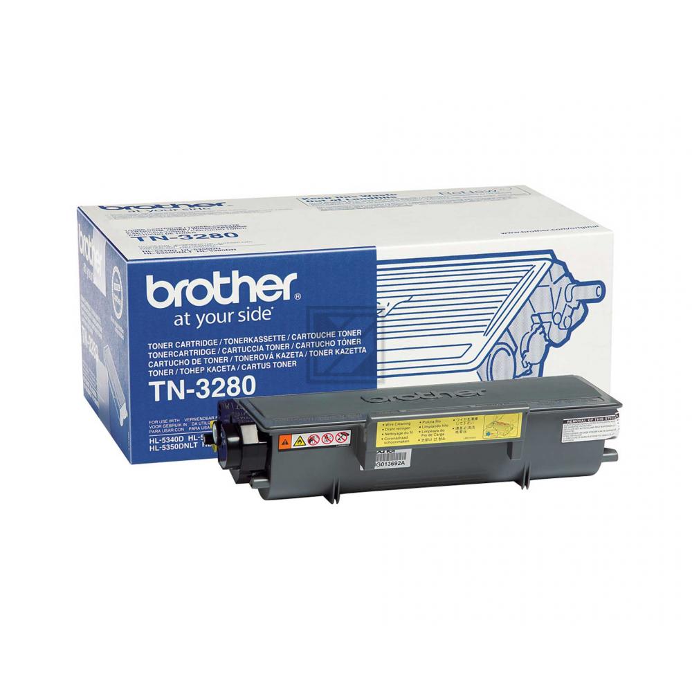 TN3280 BROTHER DCP Toner black HC 8000 Seiten