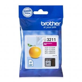 LC3211M BROTHER DCP Tinte magenta ST 200 Seiten