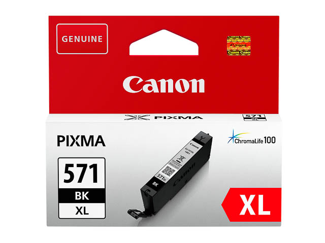 CLI571XLBK CANON MG5750 TINTE BLACK HC 0331C001 Nr.571XL 11ml hohe Kapazitaet