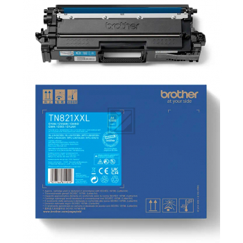 TN821XXLC BROTHER HL Toner cyan XXL 12.000Seiten