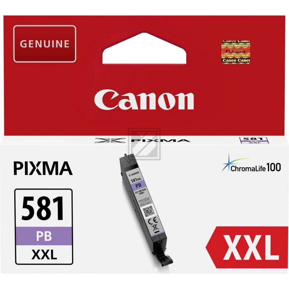 1999C001 CANON CLI581XXLPB Nr.581 Pixma TS TR Fototinte blue EHC 9.140