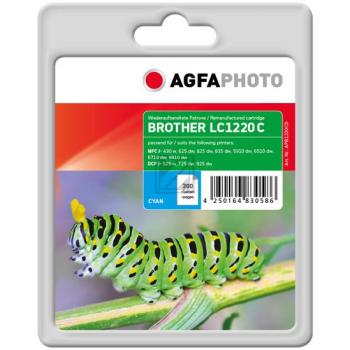 APB1220CD AP BROTHER LC1220C MFCJ Tinte cyan rebuilt 300Seiten Blister