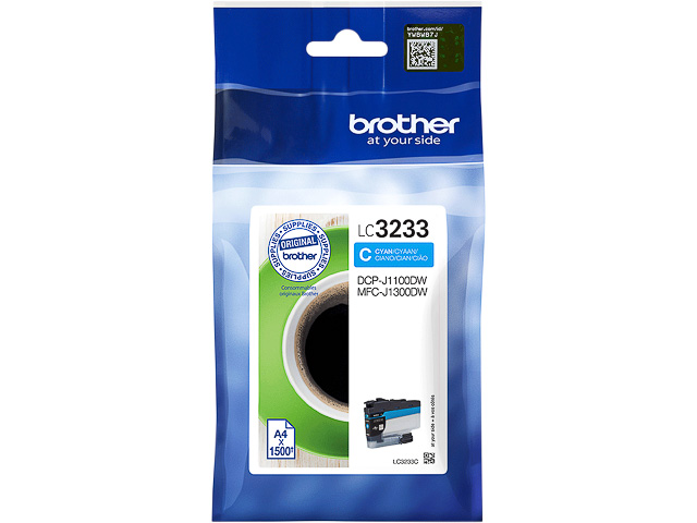 LC3233C BROTHER MFCJ1300DW TINTE CYAN 1500Seiten