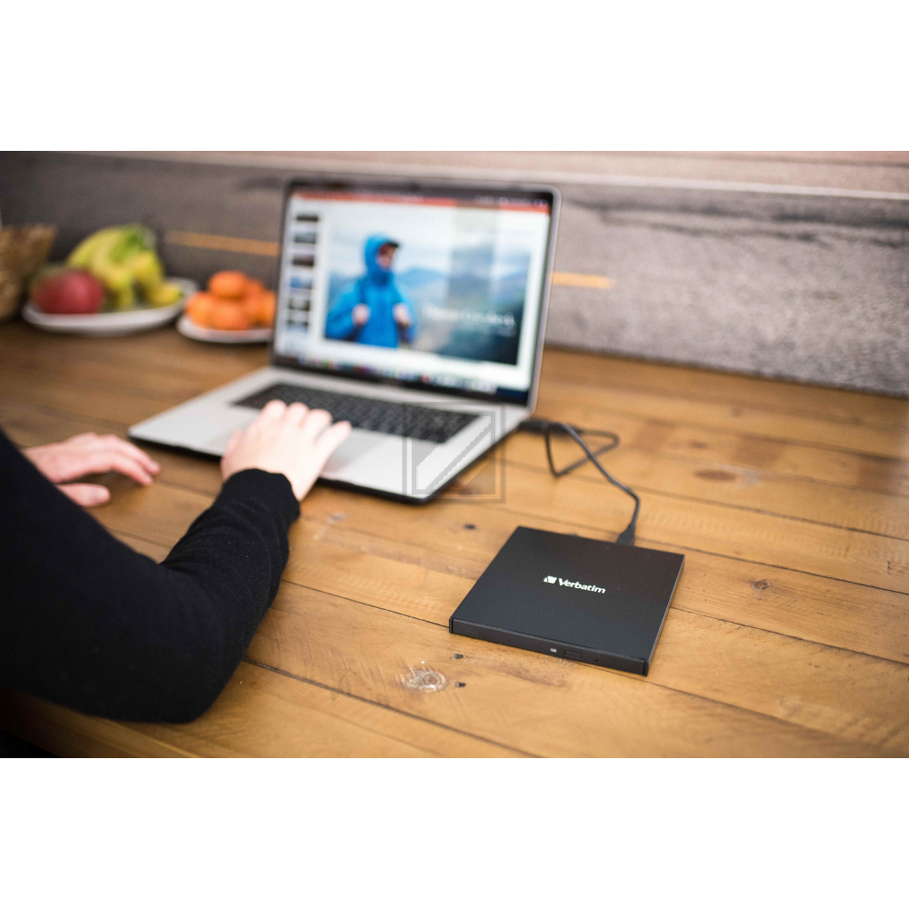 VERBATIM EXTERNAL SLIMLINE WRITER 43890 Blu-Ray USB-A