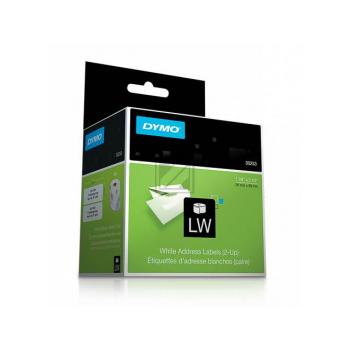 S0722360 DYMO 13188 Adressetiketten (24) 28x89mm weiss schwarz 24x130 Stück