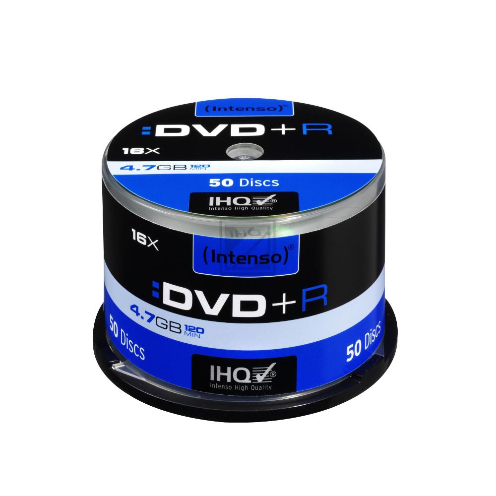 INTENSO DVD+R 4.7GB 16x (50) CB 4111155 Cake Box