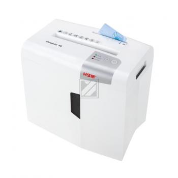 1043121 HSM Shredstar X5 Aktenvernichter A4 4,5x30mm Partikel 5 Blatt P-3 weiss