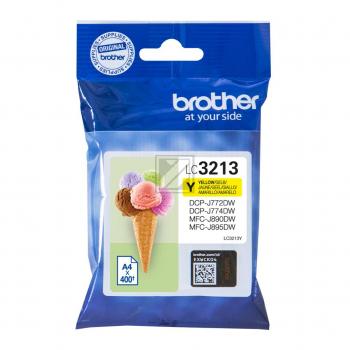 LC3213Y BROTHER DCP Tinte yellow HC 400 Seiten