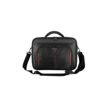 CN414EU TARGUS Classic Clamshell Tasche schwarz-rot Notebook 14 (35,6cm)