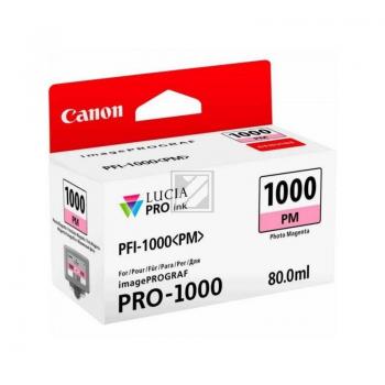 0551C001 CANON PFI1000PM IPF Fototinte photo mag 3755Seiten 80ml