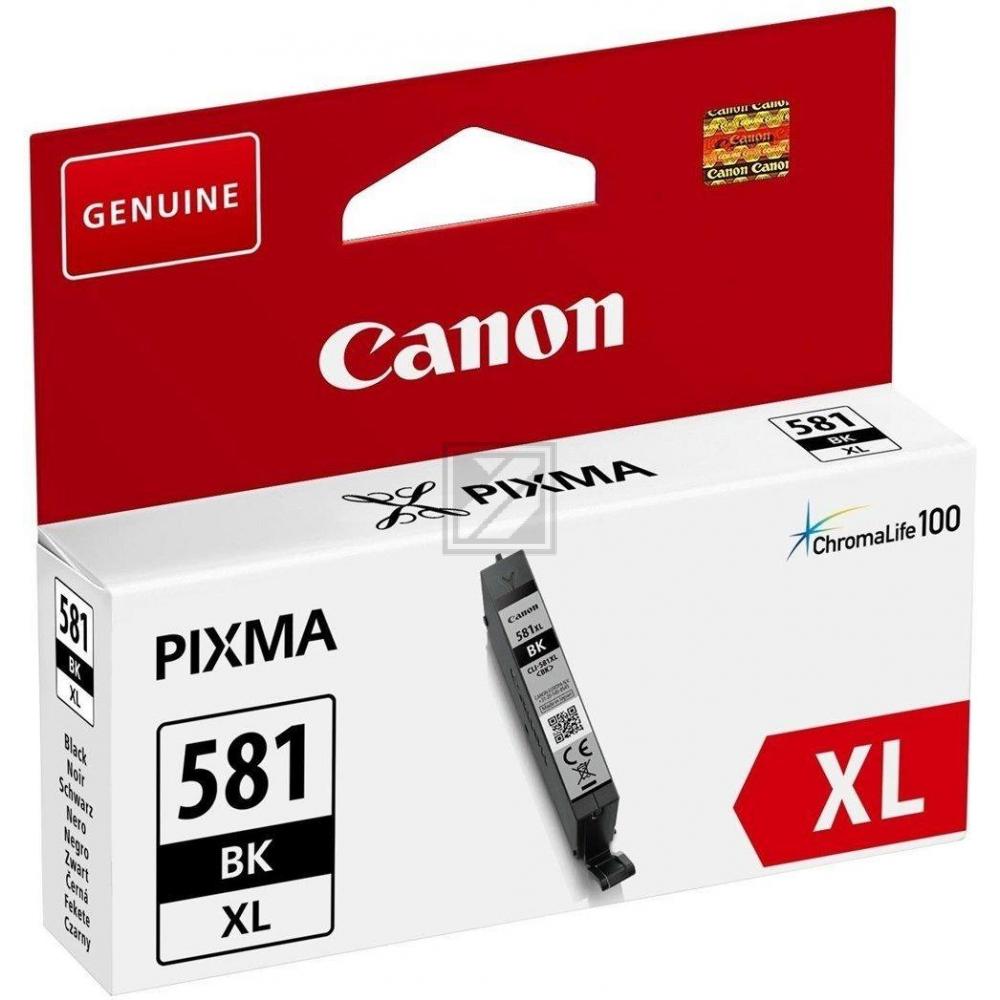 2052C001 CANON CLI581XLBK Nr.581 Pixma TS TR Tinte black HC 3.120Seiten