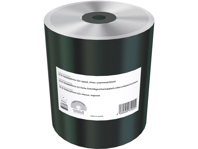 MEDIARANGE CDR80 700MB 52x (100) SH MR230 Shrink Pack