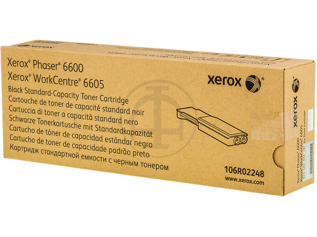 106R02248 XEROX PH6600 TONER BLACK ST 3000Seiten Standard Kapazitaet