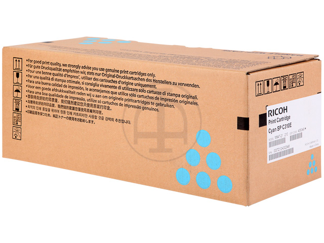 407641 RICOH SPC231SF TONER CYAN ST Type SPC310E 2500Seiten Standard Kapaz