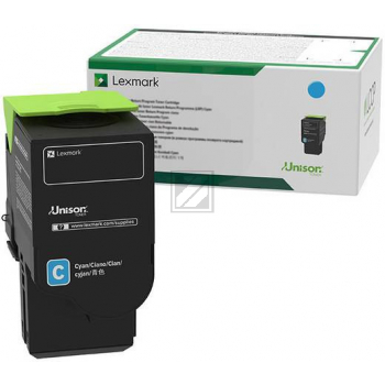 C232HC0 LEXMARK C/MC Toner cyan HC return 2300Seiten