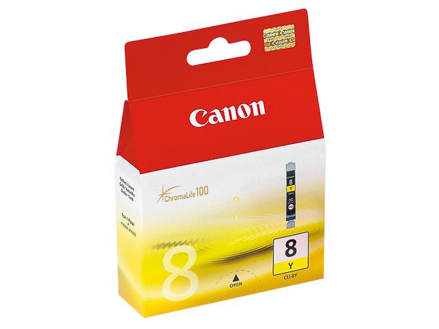 CLI8Y CANON MP800 TINTE YELLOW 0623B001 Nr.8 13ml 400Seiten