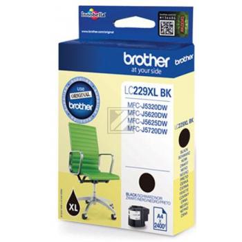 LC229XLBK BROTHER MFC Tinte black HC 2400Seiten