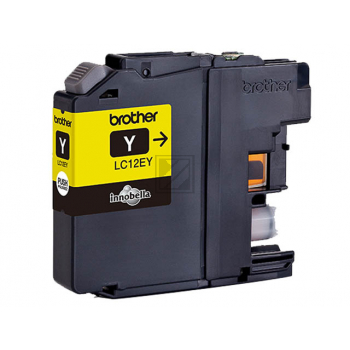 LC12EY BROTHER MFC Tinte yellow 1200 Seiten