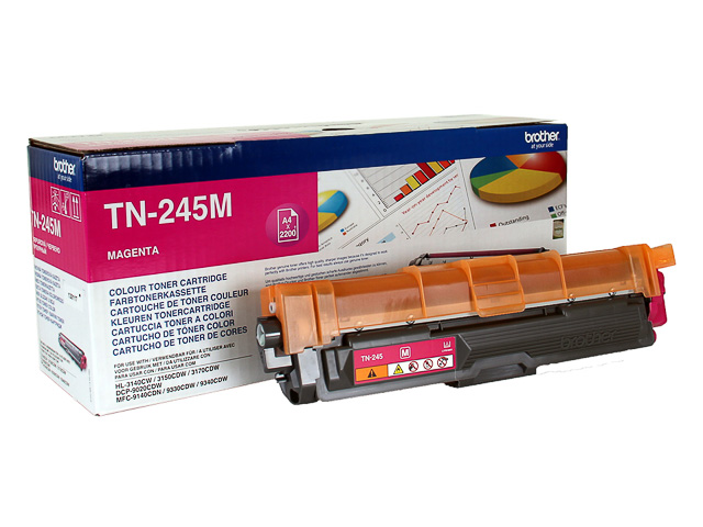 TN245M BROTHER HL3140 TONER MAGENTA HC 2200Seiten hohe Kapazitaet