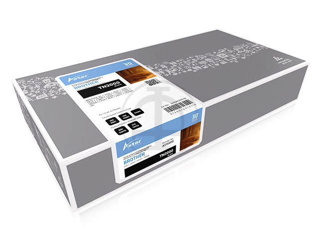 AS10200 ASTAR BRO. HL2030 TONER BLK TN2000 2500Seiten