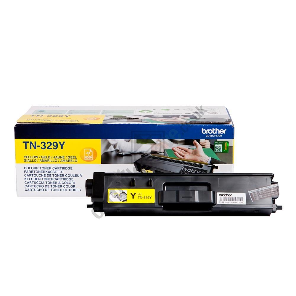 TN329Y BROTHER HL Toner yellow 6000 Seiten
