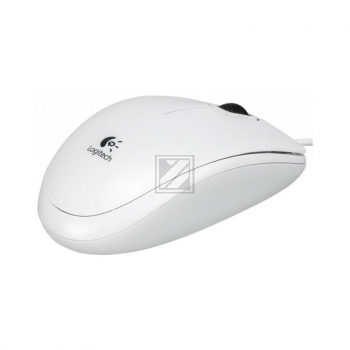 910-003360 LOGITECH B100 Maus 3Tasten Kabel optisch USB 800dpi weiss 2.4GHz